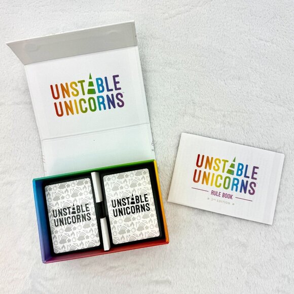 Unstable Unicorns 2nd Edition Card Game 2022 100% Complete Very Good - Picture 4 of 9